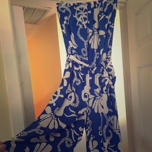 Lilly Pulitzer Dock Hopper Print Jumpsuit